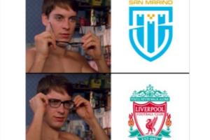 是懂流量的🤣FIFA倒一圣马力诺官推打趣利物浦：来跟我们踢一场