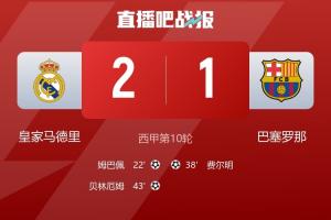 输皇马后，巴萨某主力球员：这将是本赛季他们唯一一次赢我们