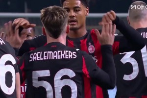 米兰客场取得领先！萨56外围远射贴地斩破门！铃木彩艳扑救不及！